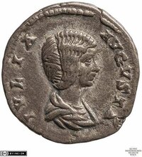 Iulia Domna mit Antoninus III. (Caracalla) und Geta (Caesar)